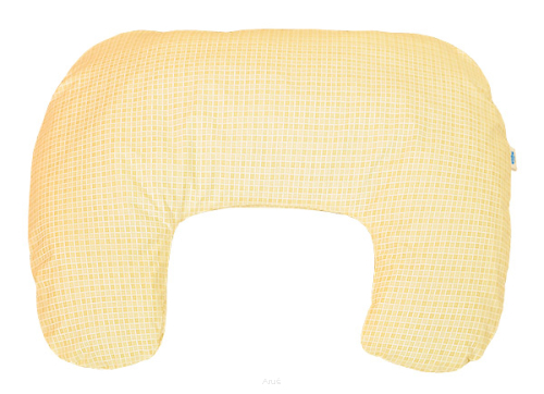 Poduszka do karmienia rogal fasolka (kremowa kratka)