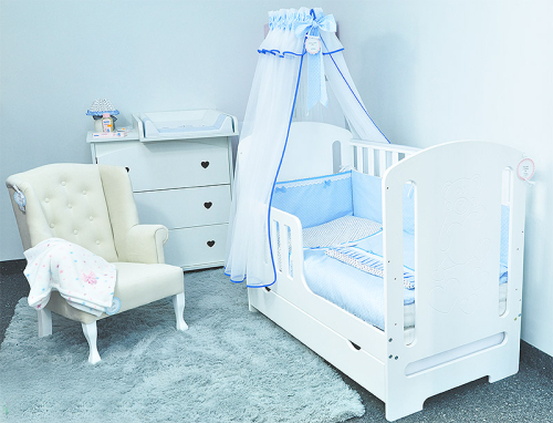 8 el.Pościel do łóżeczka 120x90 