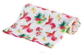 Pieluszka pielucha bambusowa 75x75 (kolibry)