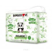 Bamboolove Pieluszki jednorazowe bambusowe rozm S (3-8kg) 25szt