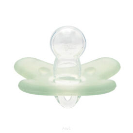 Canpol babies smoczek 100% silikonowy 6-12m symetryczny 1 szt. 24/002_gre