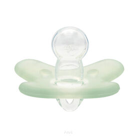 Canpol babies smoczek 100% silikonowy 6-12m symetryczny 1 szt. 24/002_gre