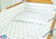 ARUŚ 6 el. pościel bawełniana 120*90 (19-popiel gwiazdki na bialym tle) - 2