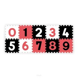274/04 PUZZLE PIANKOWE 10SZT CYFRY