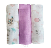 Pieluszki pieluchy tetrowe 3 sztuki (zestaw T)