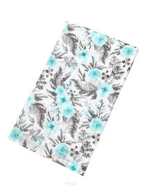 Pielucha pieluszka tetrowa kolorowa 70*80 (garden turkusowy)
